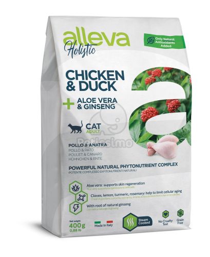 Alleva Holistic Adult Cat Chicken & Duck  10 kg
