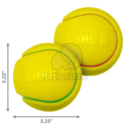 KONG Squeezz Tennis Ball  2 db - 6 cm