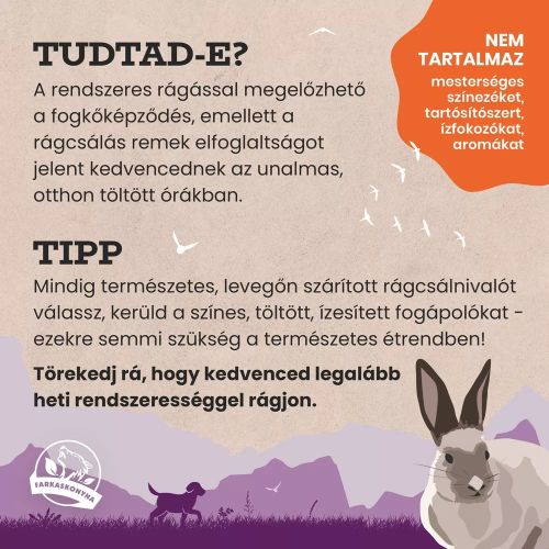 Farkaskonyha szárított nyúlfül  200 g