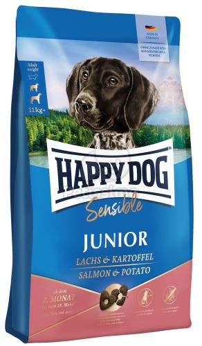 Happy Dog Sensible Junior Lachs & Kartoffel  10 kg