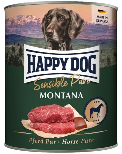 Happy Dog Sensible Pure Montana - Lóhúsos konzerv  800 g