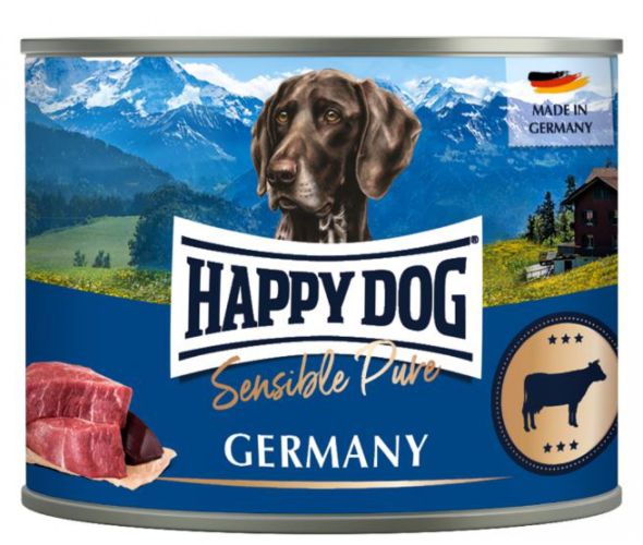 Happy Dog Sensible Pure Germany - Marhahúsos konzerv  200 g