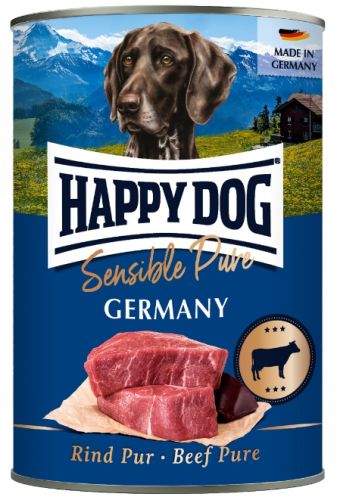 Happy Dog Sensible Pure Germany - Marhahúsos konzerv  400 g