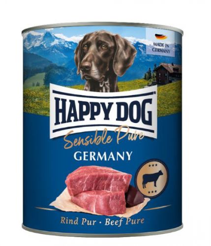 Happy Dog Sensible Pure Germany - Marhahúsos konzerv  800 g