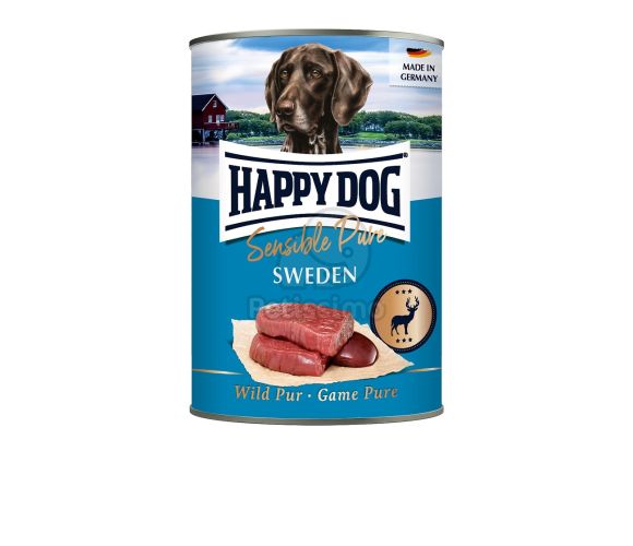 Happy Dog Sensible Pure Sweden - Vadhúsos konzerv  800 g