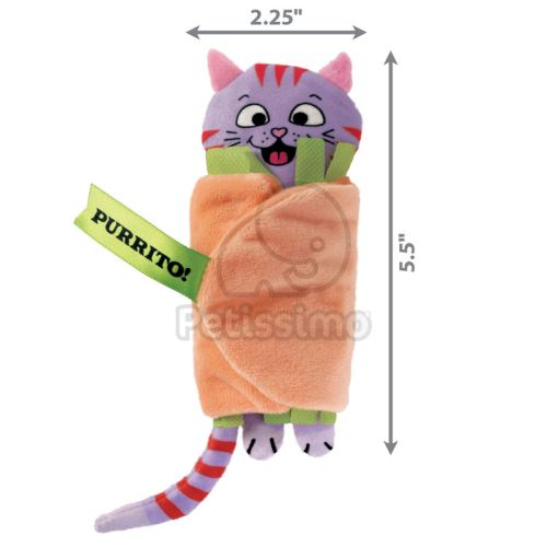 KONG Pull-A-Partz Purrito macskajáték  1 db