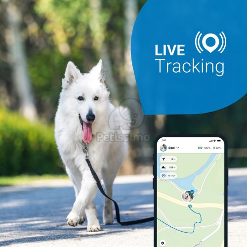 Tractive GPS DOG 4 – Kutyanyomkövető és aktivitáskövető  Sötétkék 