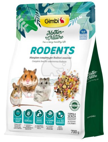 Gimbi Mother Nature Rodent - állateledel rágcsálók számára  700 g