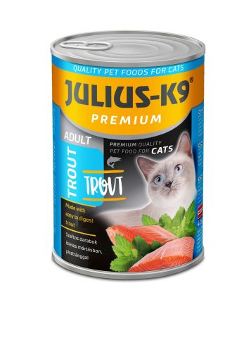 Julius-K9 Adult - Trout konzerv macskáknak  415 g