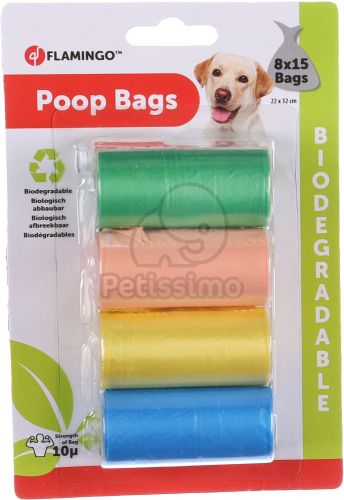 Flamingo lebomló bio kakizacskó 8 x  15 db