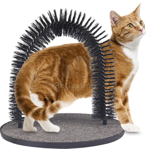 Flamingo ívelt masszázskefe  1 db