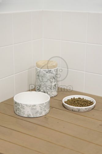 Flamingo kerámiatál - Marmi  250 ml