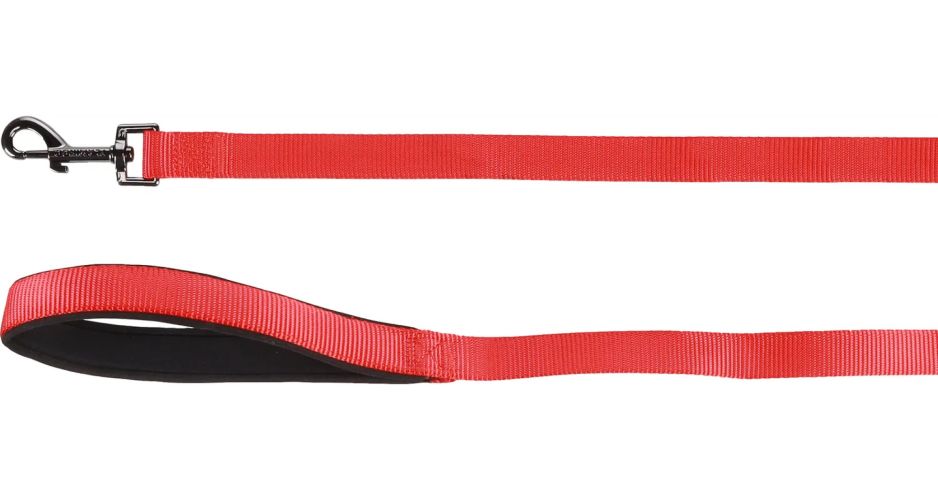 Flamingo Abbi piros póráz 1,5 cm x 130 cm   1 db