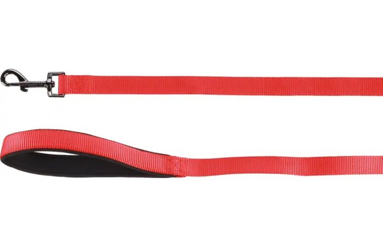 Flamingo Abbi piros póráz 2,5 cm x 130 cm   1 db