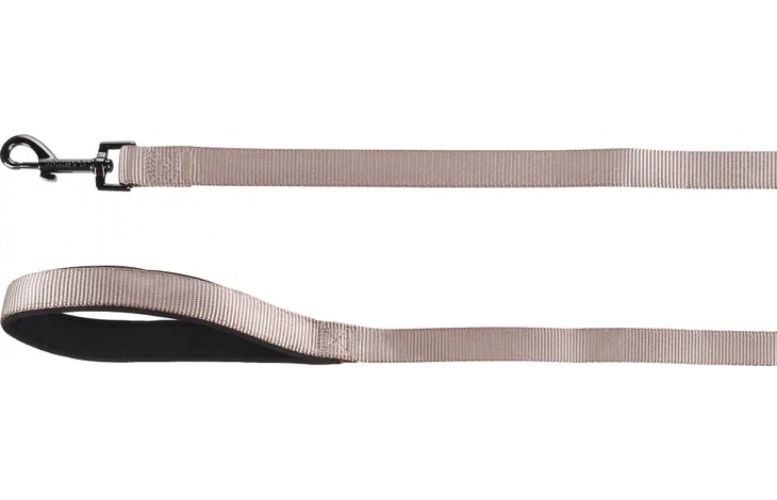 Flamingo Abbi póráz - taupe 2,5 cm x 130 cm   1 db