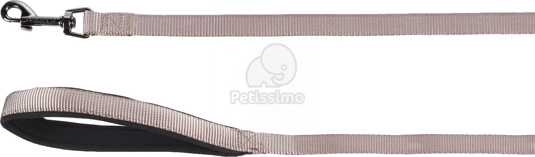 Flamingo Abbi póráz - taupe 2 cm x 130 cm   1 db