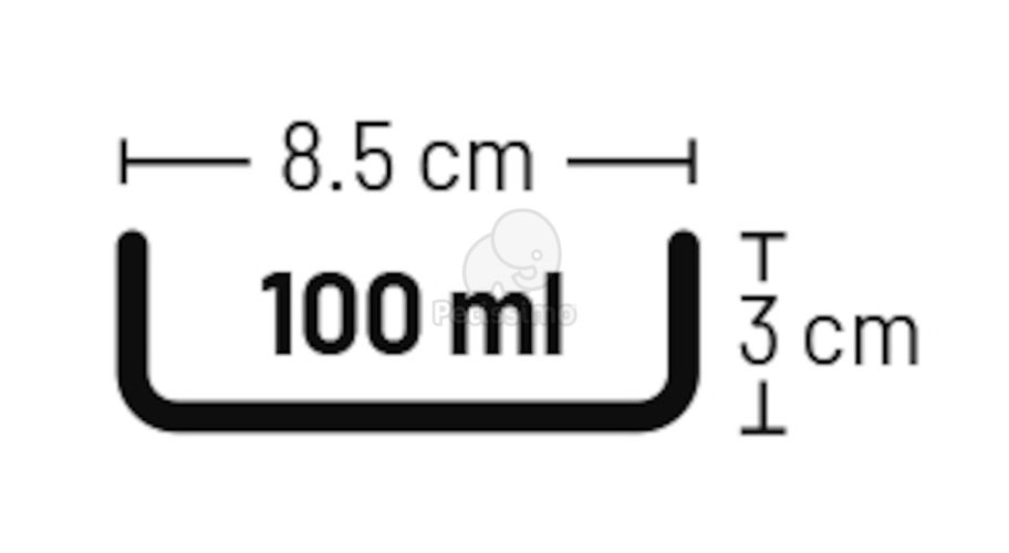 Flamingo rágcsáló kerámiatál  Ø 12 cm - 200 ml