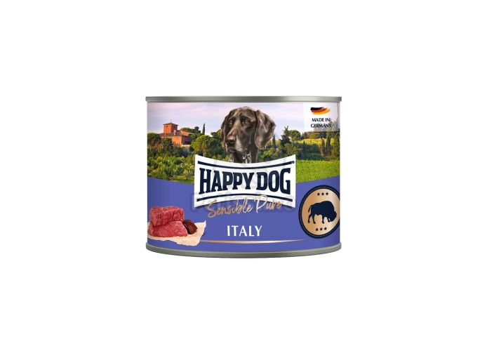 Happy Dog Sensible Pure Italy - Bivaly húsos konzerv  200 g