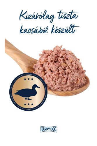 Happy Dog Sensible Pure France - Kacsa húsos konzerv  200 g