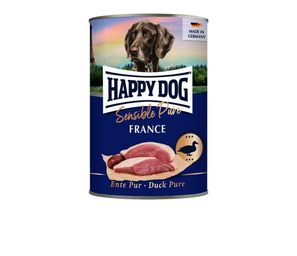 Happy Dog Sensible Pure France - Kacsa húsos konzerv  400 g