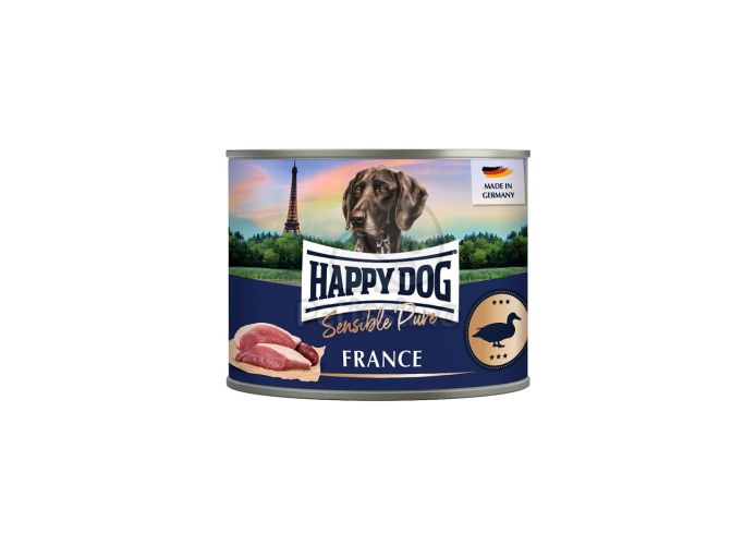 Happy Dog Sensible Pure France - Kacsa húsos konzerv  400 g