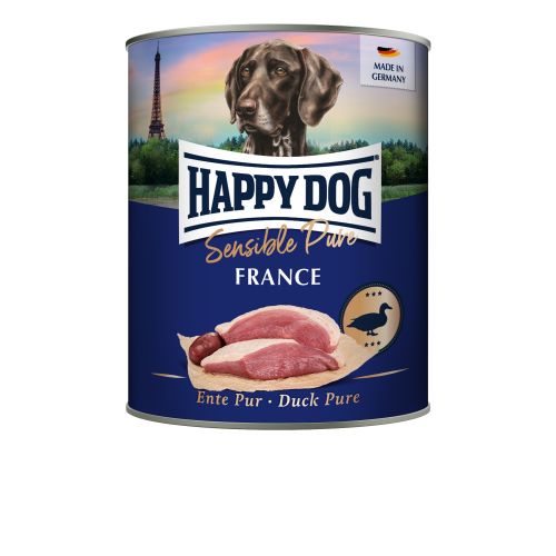 Happy Dog Sensible Pure France - Kacsa húsos konzerv  800 g