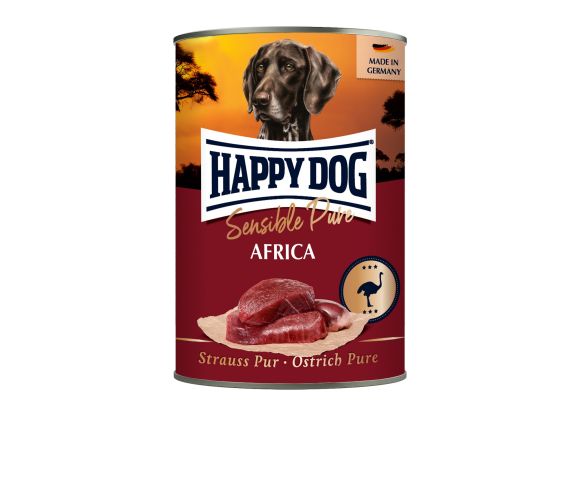 Happy Dog Sensible Pure Africa - Strucc húsos konzerv  400 g