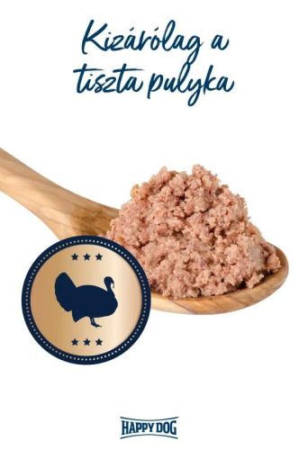 Happy Dog Sensible Pure Texas - Pulykahúsos konzerv  800 g
