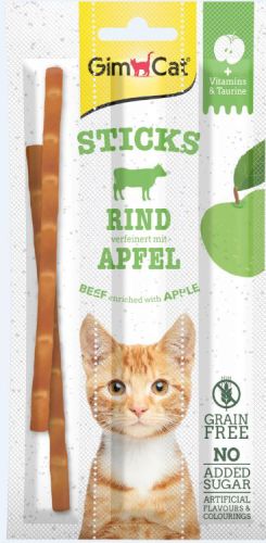 GimCat Sticks marha és alma 3 x  15 g