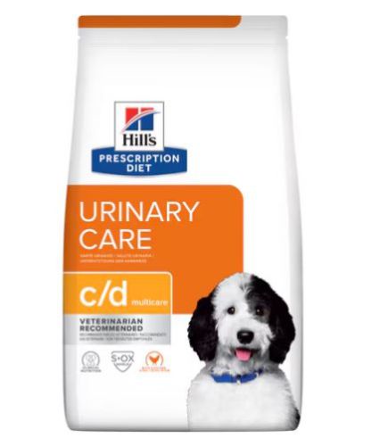 Hill's Prescription Diet c/d Multicare Urinary Care száraz kutyatáp  1.5 kg