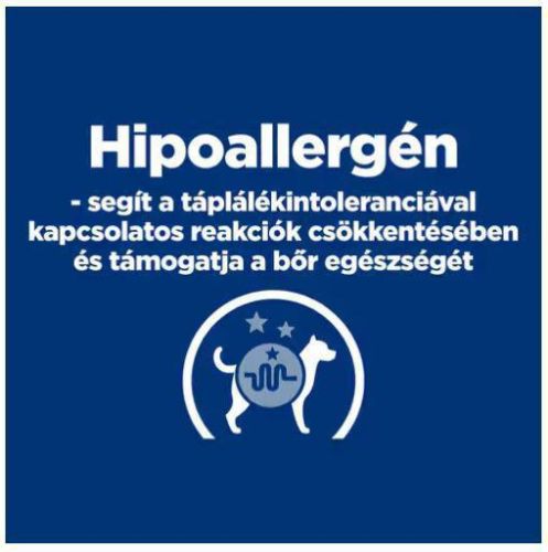 Hill's Prescription Diet d/d Food Sensitivities száraz kutyatáp, kacsa & rizs  4 kg