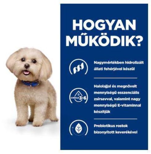 Hill's Prescription Diet z/d Mini Food Sensitivities száraz kutyatáp  1 kg