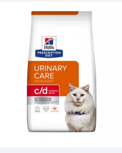 Hill's Prescription Diet c/d Urinary Stress Urinary Care száraz macskatáp  3 kg