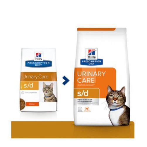 Hill's Prescription Diet s/d Urinary Care száraz macskatáp  3 kg