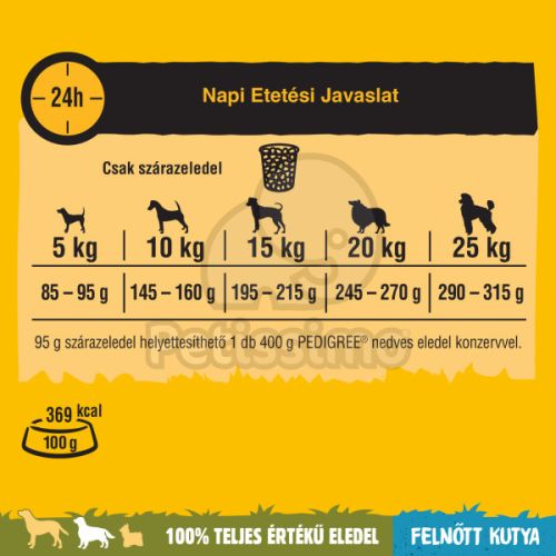 Pedigree Adult szárazeledel marhahússal és baromfihússal  7 kg