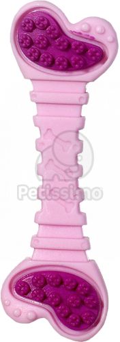 Flamingo Ruffus gumicsont  10.5 cm