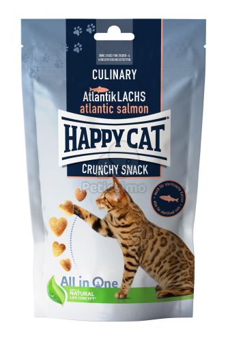 Happy Cat Culinary Crunchy Snack - lazac  70 g