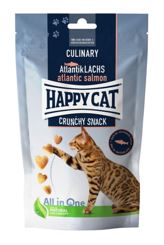Happy Cat Culinary Crunchy Snack - lazac  70 g
