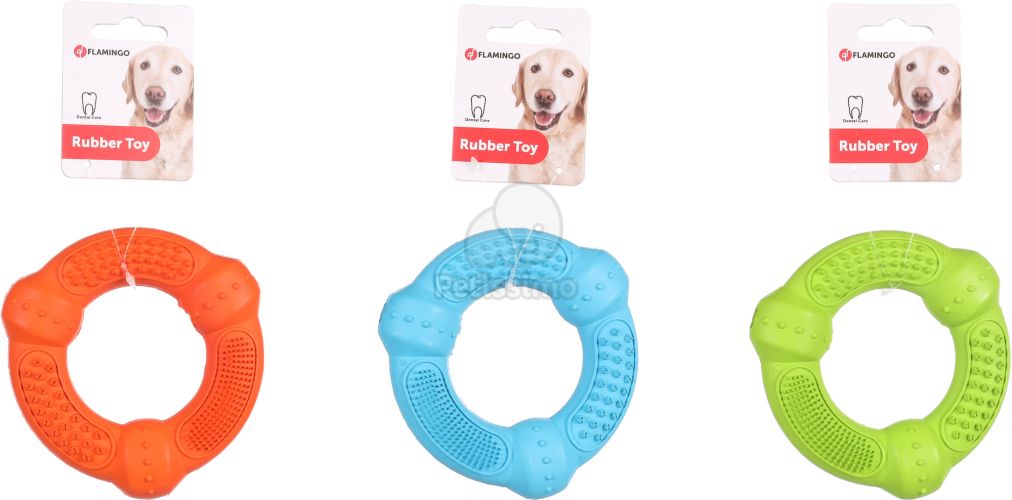 Flamingo Ruffus fogtisztító karika játék  1 db