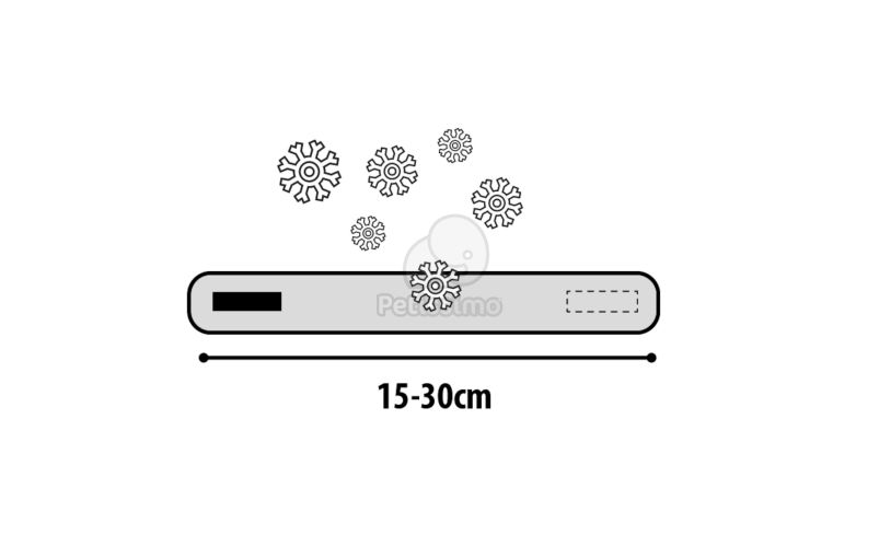 Flamingo hűsítő nyakörv - kék s-es   1 db