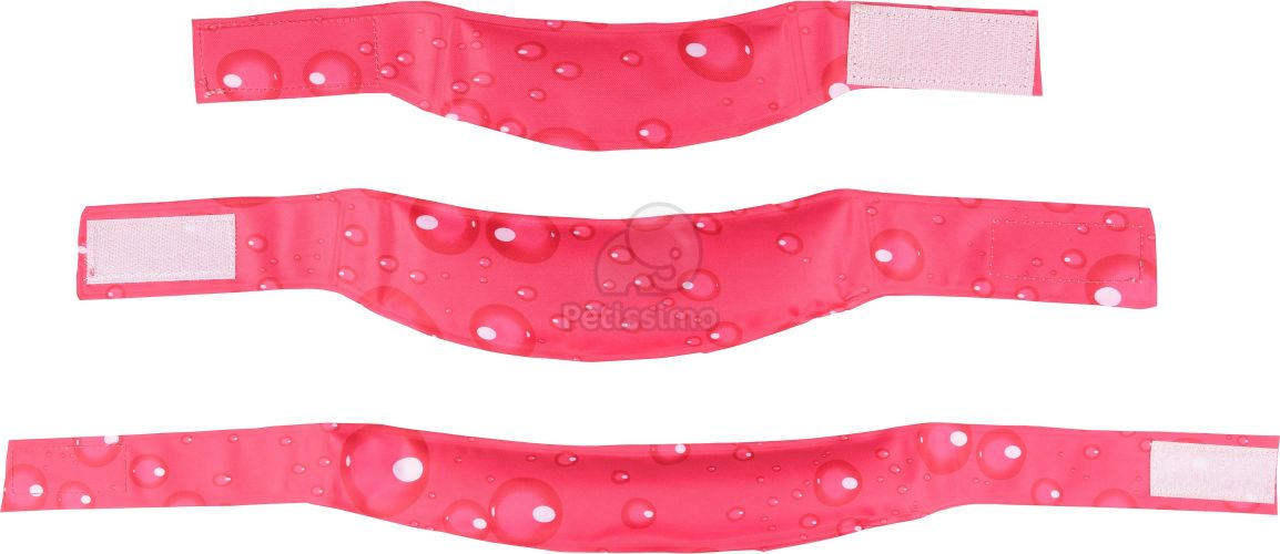 Flamingo hűsítő nyakörv - pink 4 cm x 16-22 cm   1 db