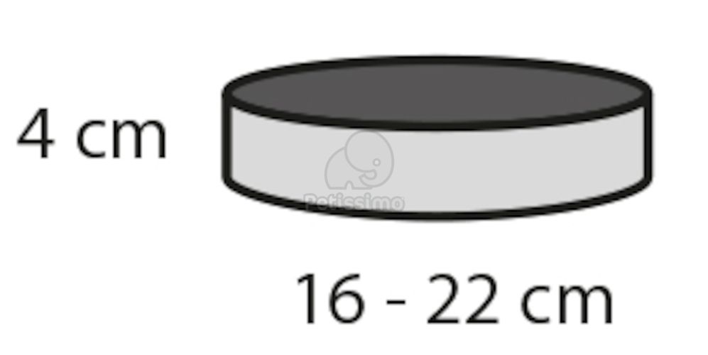 Flamingo hűsítő nyakörv - pink 4 cm x 16-22 cm   1 db