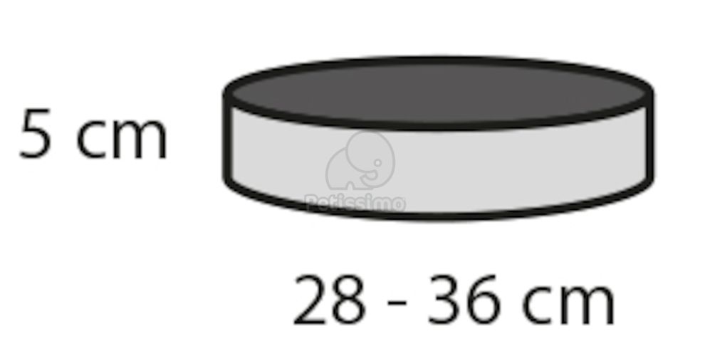 Flamingo hűsítő nyakörv - pink 4 cm x 16-22 cm   1 db