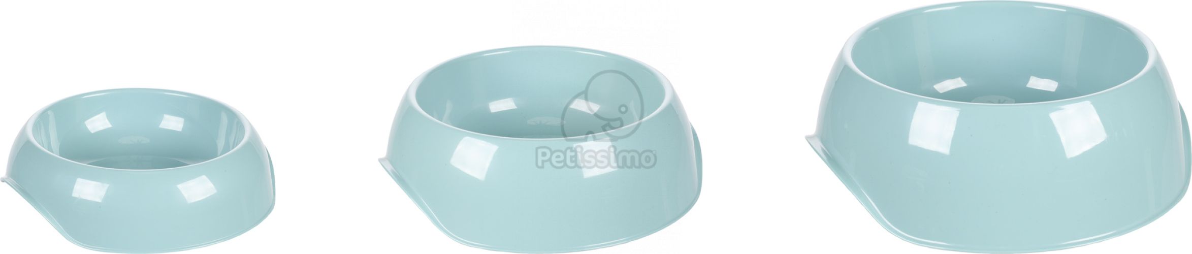 Flamingo műanyag tál - világoskék  380 ml