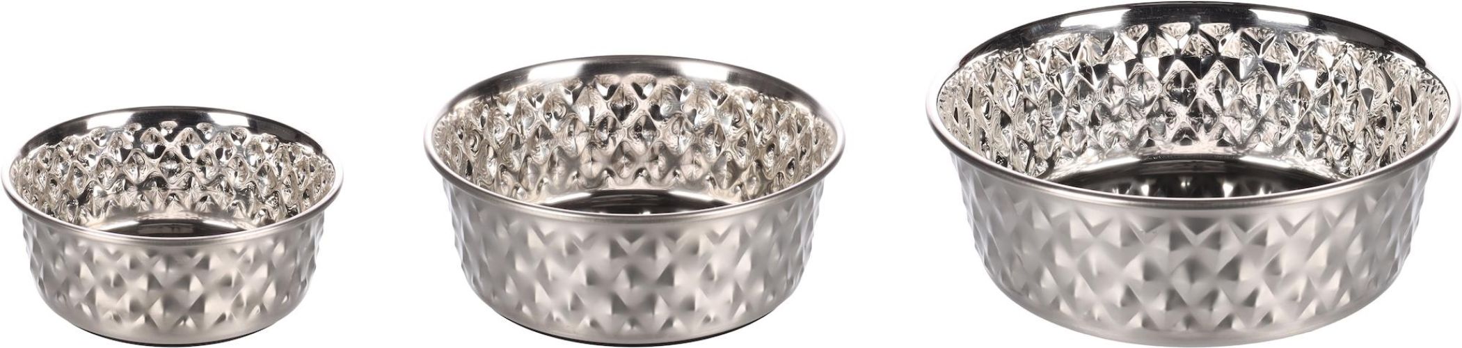 Flamingo fémtál - Diami ezüst színű  500 ml