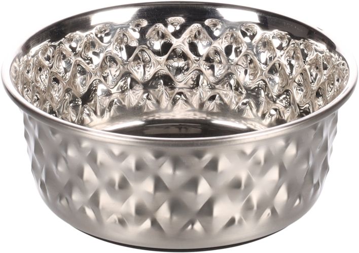 Flamingo fémtál - Diami ezüst színű  500 ml