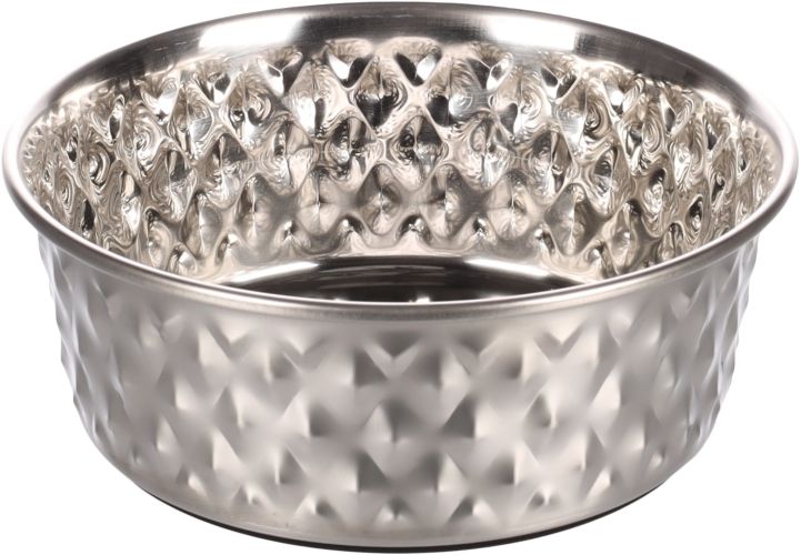 Flamingo fémtál - Diami ezüst színű  1 db