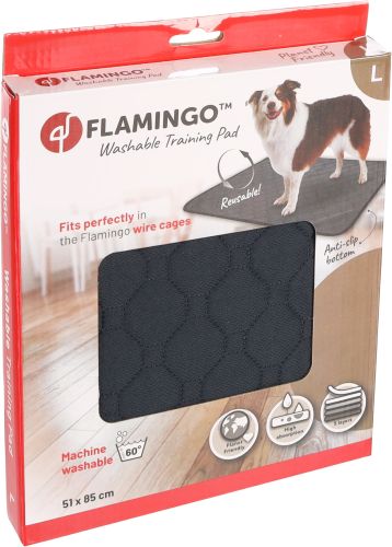 Flamingo kutyapelenka - szürke l-es   1 db