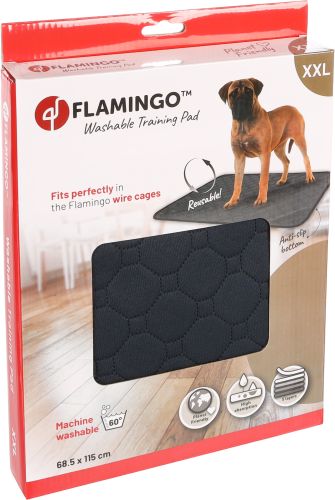 Flamingo kutyapelenka - szürke xxl-es   1 db