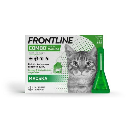 FRONTLINE COMBO MACSKA  3 db